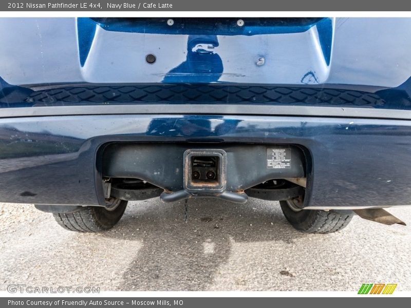 Navy Blue / Cafe Latte 2012 Nissan Pathfinder LE 4x4