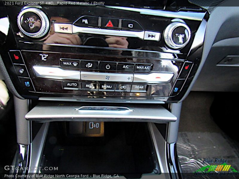 Rapid Red Metallic / Ebony 2021 Ford Explorer ST 4WD