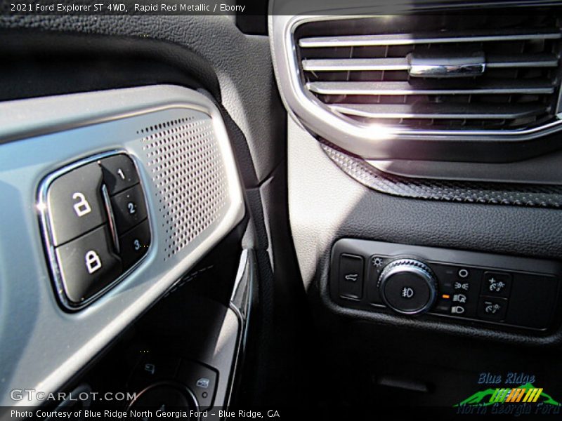 Rapid Red Metallic / Ebony 2021 Ford Explorer ST 4WD