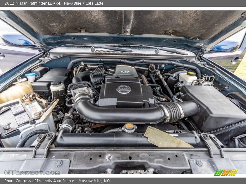 Navy Blue / Cafe Latte 2012 Nissan Pathfinder LE 4x4