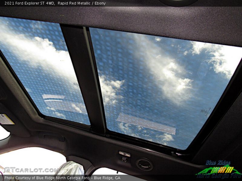 Rapid Red Metallic / Ebony 2021 Ford Explorer ST 4WD