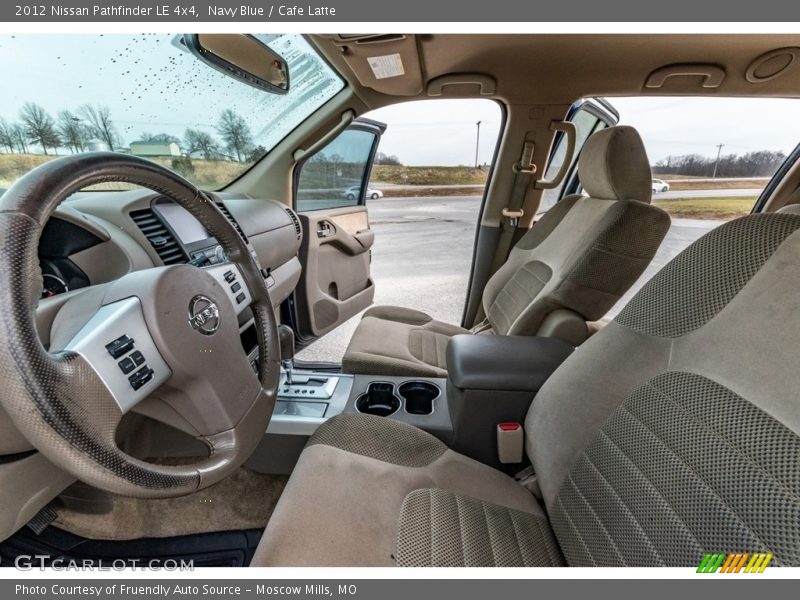 Navy Blue / Cafe Latte 2012 Nissan Pathfinder LE 4x4