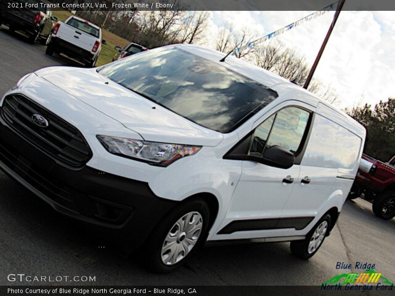 Frozen White / Ebony 2021 Ford Transit Connect XL Van