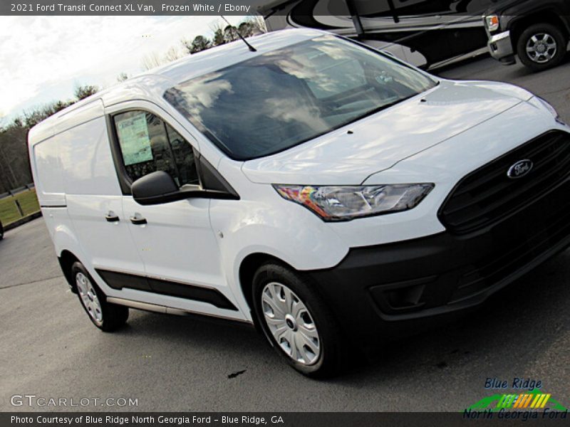 Frozen White / Ebony 2021 Ford Transit Connect XL Van