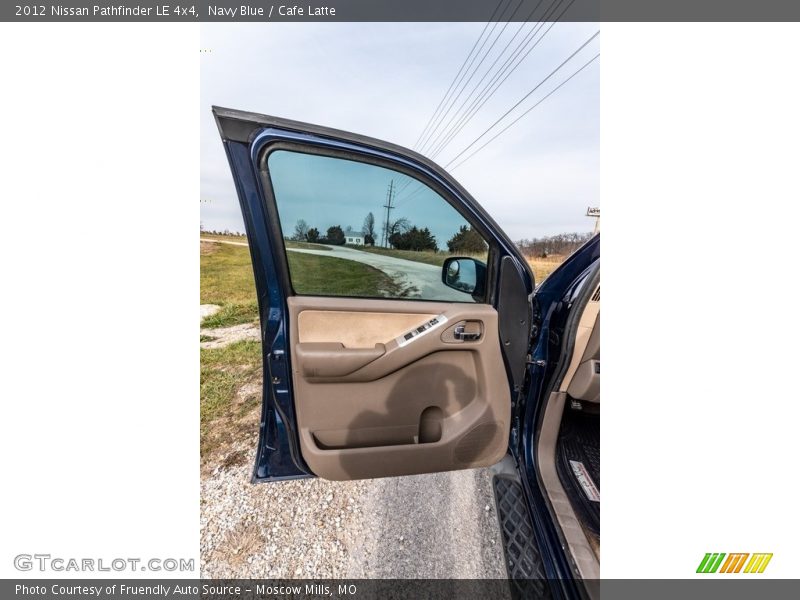 Navy Blue / Cafe Latte 2012 Nissan Pathfinder LE 4x4