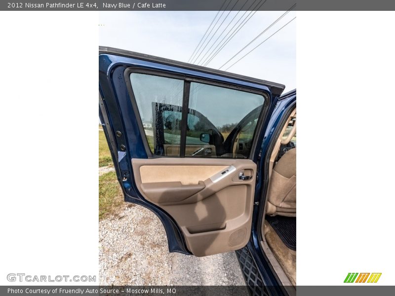Navy Blue / Cafe Latte 2012 Nissan Pathfinder LE 4x4