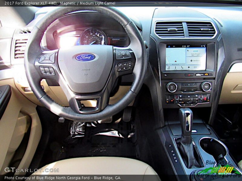Magnetic / Medium Light Camel 2017 Ford Explorer XLT 4WD
