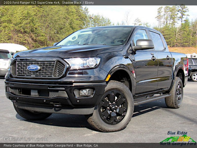 Shadow Black / Ebony 2020 Ford Ranger XLT SuperCrew 4x4