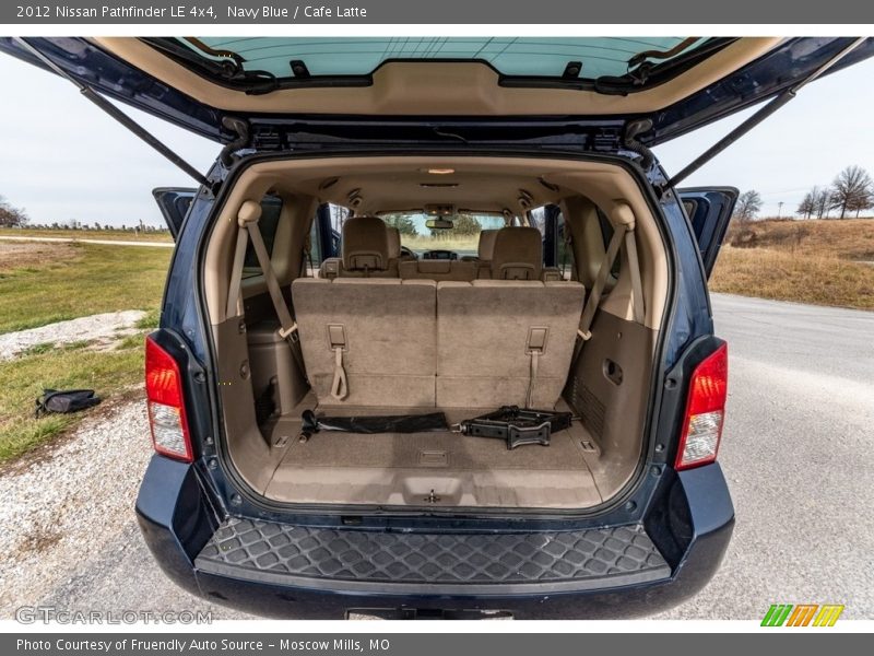 Navy Blue / Cafe Latte 2012 Nissan Pathfinder LE 4x4