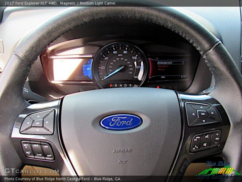 Magnetic / Medium Light Camel 2017 Ford Explorer XLT 4WD