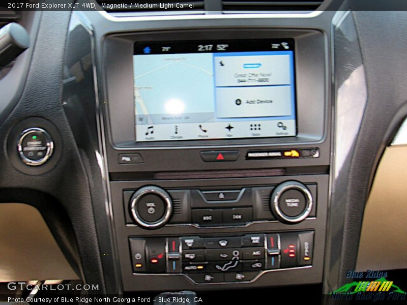 Magnetic / Medium Light Camel 2017 Ford Explorer XLT 4WD