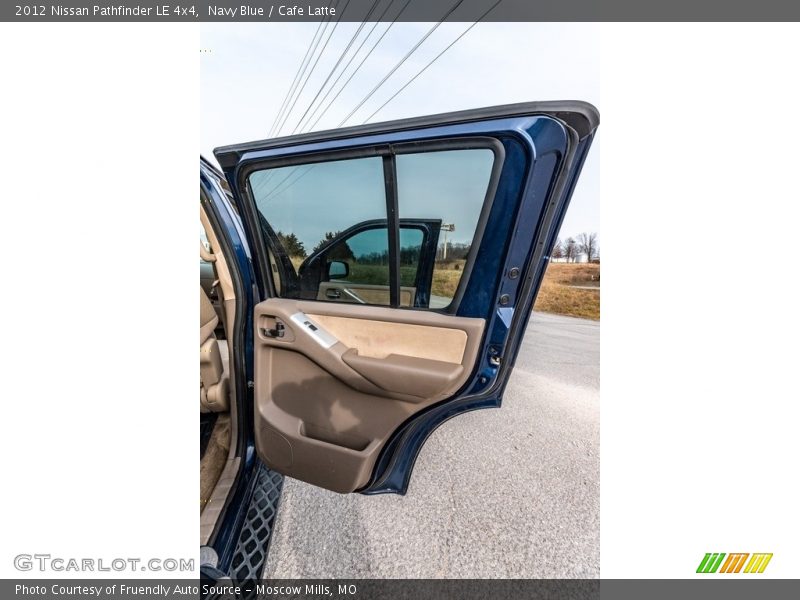 Navy Blue / Cafe Latte 2012 Nissan Pathfinder LE 4x4