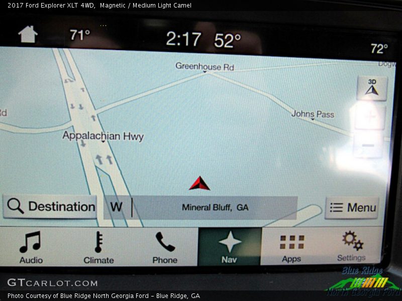 Magnetic / Medium Light Camel 2017 Ford Explorer XLT 4WD