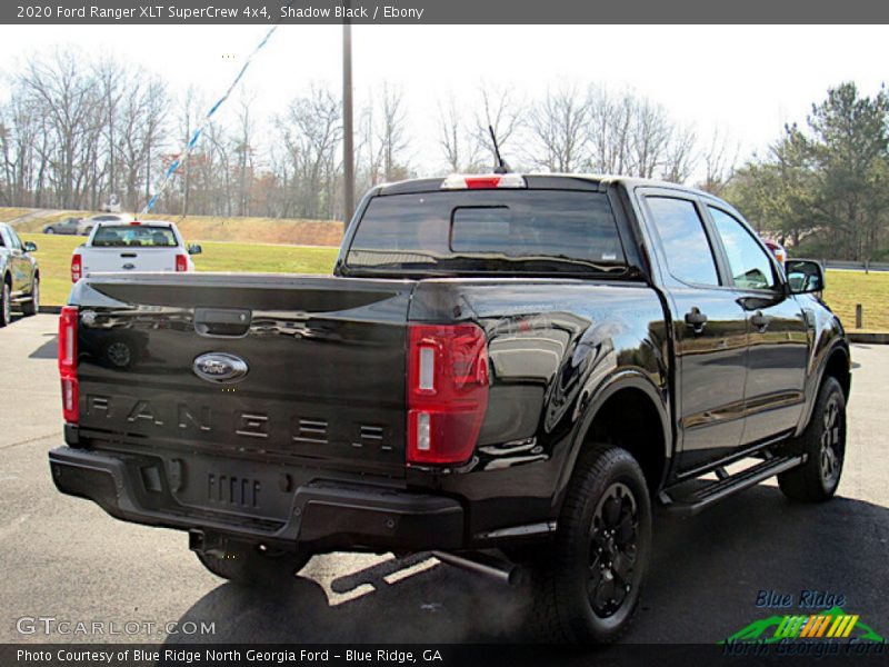 Shadow Black / Ebony 2020 Ford Ranger XLT SuperCrew 4x4