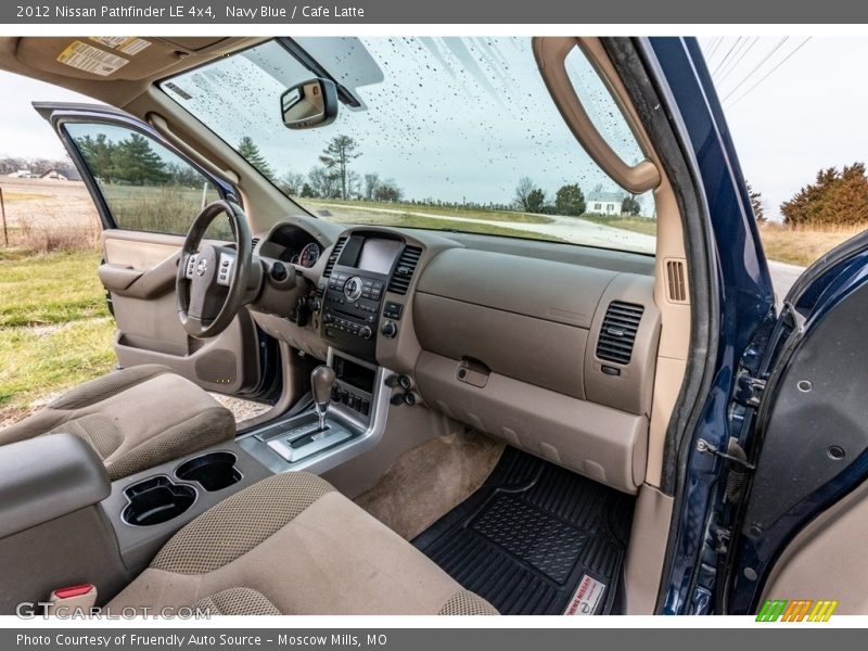 Navy Blue / Cafe Latte 2012 Nissan Pathfinder LE 4x4