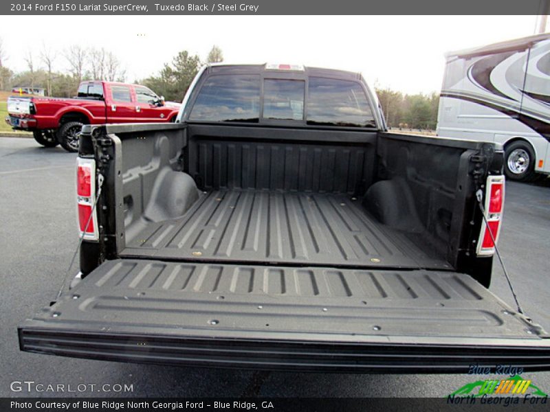 Tuxedo Black / Steel Grey 2014 Ford F150 Lariat SuperCrew