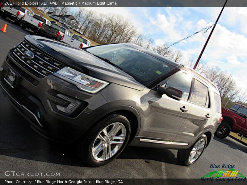 Magnetic / Medium Light Camel 2017 Ford Explorer XLT 4WD