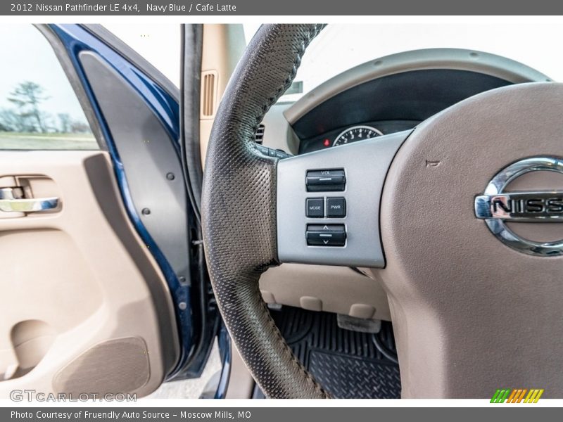Navy Blue / Cafe Latte 2012 Nissan Pathfinder LE 4x4