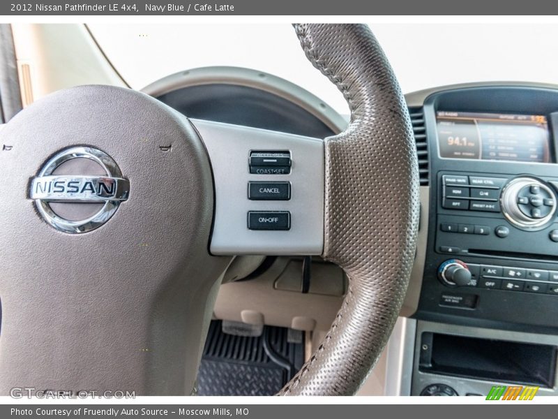 Navy Blue / Cafe Latte 2012 Nissan Pathfinder LE 4x4