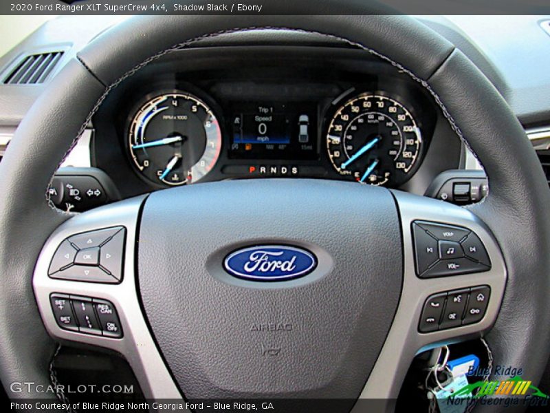 Shadow Black / Ebony 2020 Ford Ranger XLT SuperCrew 4x4