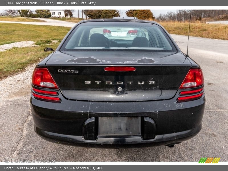 Black / Dark Slate Gray 2004 Dodge Stratus SE Sedan