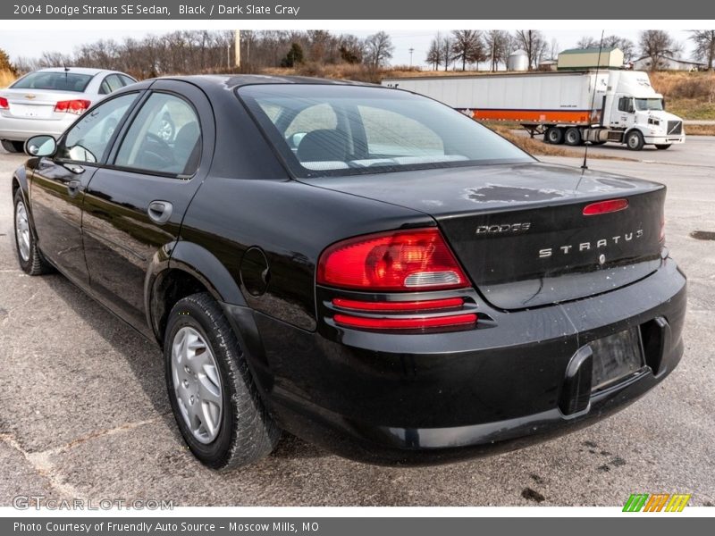 Black / Dark Slate Gray 2004 Dodge Stratus SE Sedan