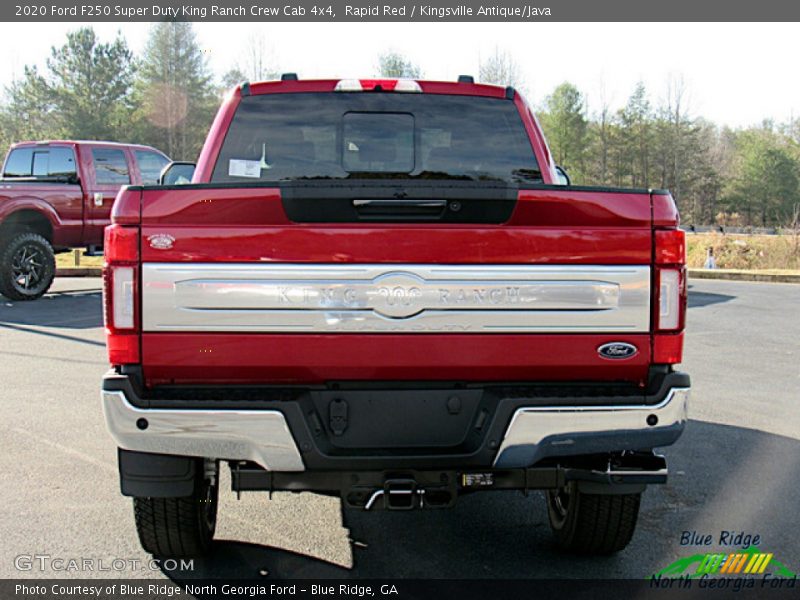 Rapid Red / Kingsville Antique/Java 2020 Ford F250 Super Duty King Ranch Crew Cab 4x4
