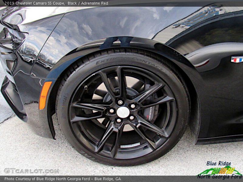 Black / Adrenaline Red 2019 Chevrolet Camaro SS Coupe