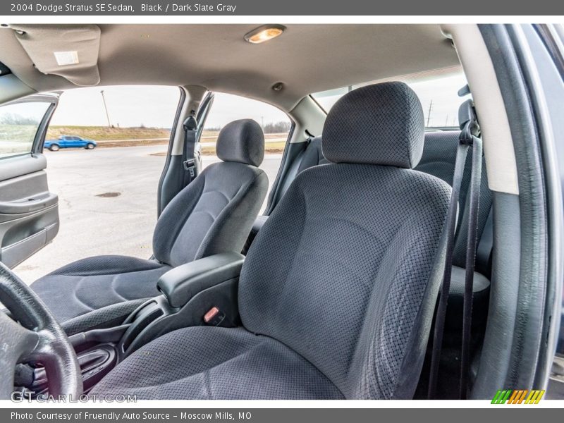 Black / Dark Slate Gray 2004 Dodge Stratus SE Sedan