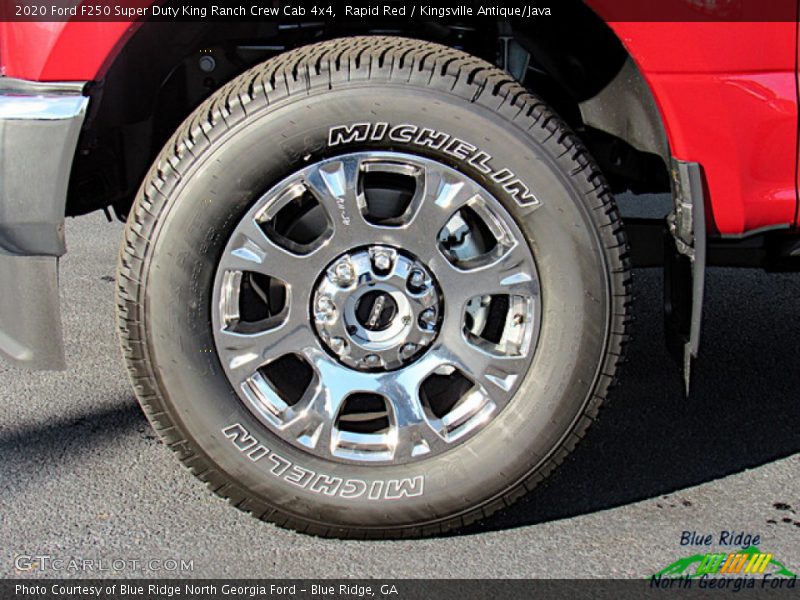 Rapid Red / Kingsville Antique/Java 2020 Ford F250 Super Duty King Ranch Crew Cab 4x4