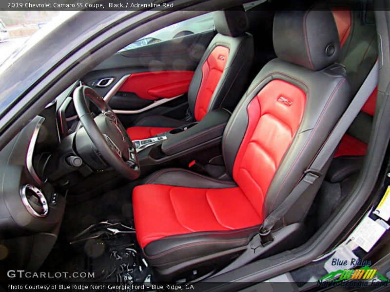 Black / Adrenaline Red 2019 Chevrolet Camaro SS Coupe