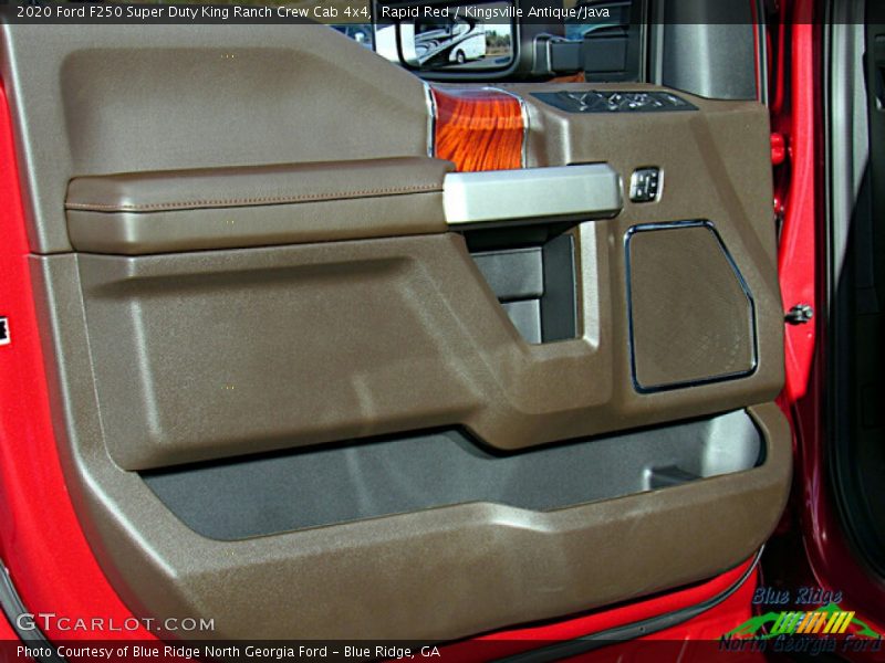 Rapid Red / Kingsville Antique/Java 2020 Ford F250 Super Duty King Ranch Crew Cab 4x4