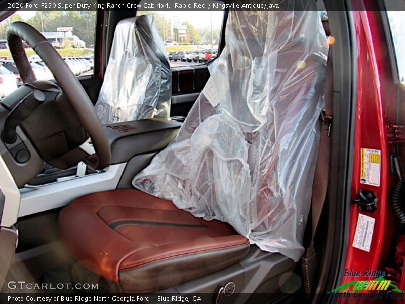 Rapid Red / Kingsville Antique/Java 2020 Ford F250 Super Duty King Ranch Crew Cab 4x4