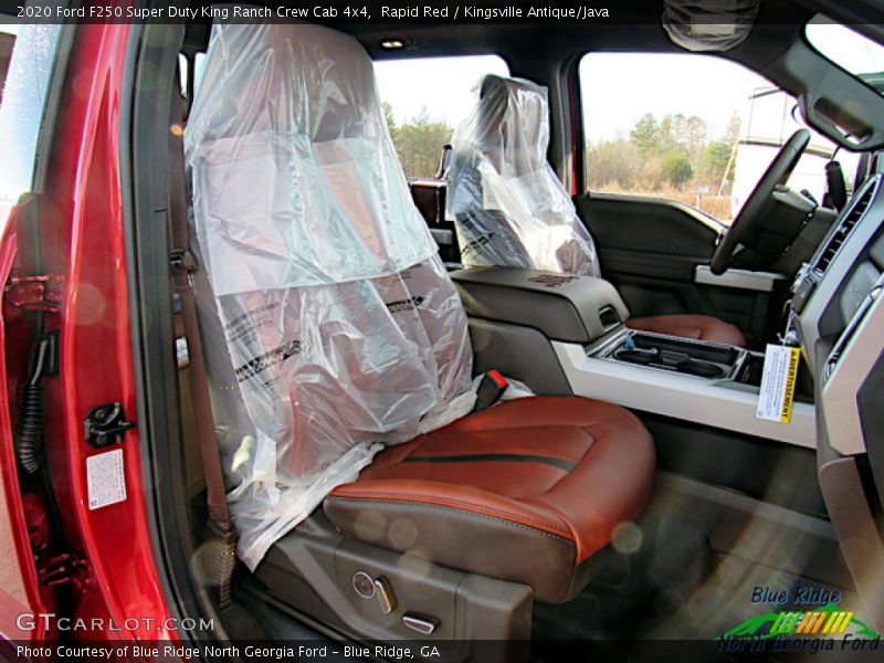 Rapid Red / Kingsville Antique/Java 2020 Ford F250 Super Duty King Ranch Crew Cab 4x4