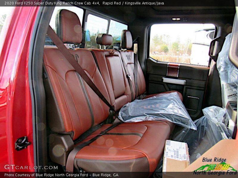 Rapid Red / Kingsville Antique/Java 2020 Ford F250 Super Duty King Ranch Crew Cab 4x4