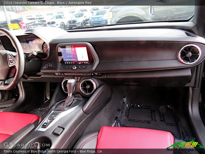 Black / Adrenaline Red 2019 Chevrolet Camaro SS Coupe