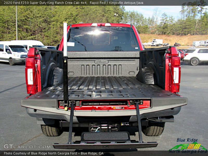 Rapid Red / Kingsville Antique/Java 2020 Ford F250 Super Duty King Ranch Crew Cab 4x4