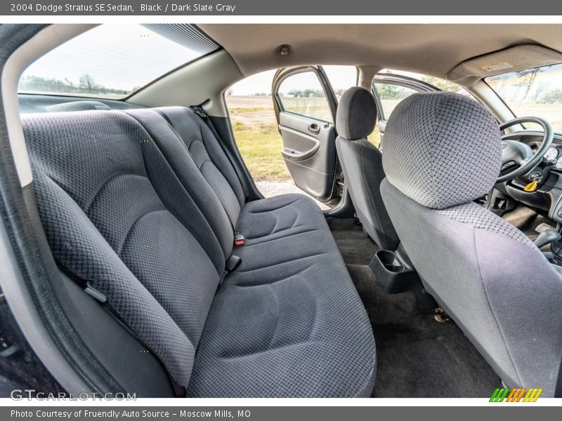 Black / Dark Slate Gray 2004 Dodge Stratus SE Sedan