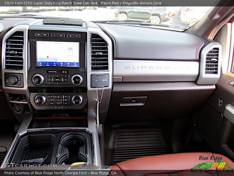Rapid Red / Kingsville Antique/Java 2020 Ford F250 Super Duty King Ranch Crew Cab 4x4