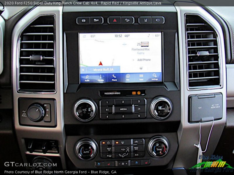 Rapid Red / Kingsville Antique/Java 2020 Ford F250 Super Duty King Ranch Crew Cab 4x4