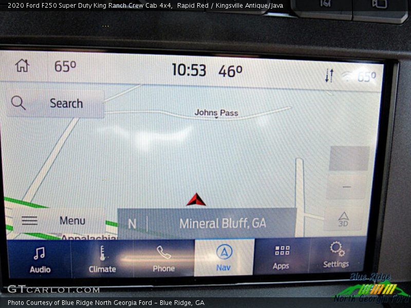 Rapid Red / Kingsville Antique/Java 2020 Ford F250 Super Duty King Ranch Crew Cab 4x4