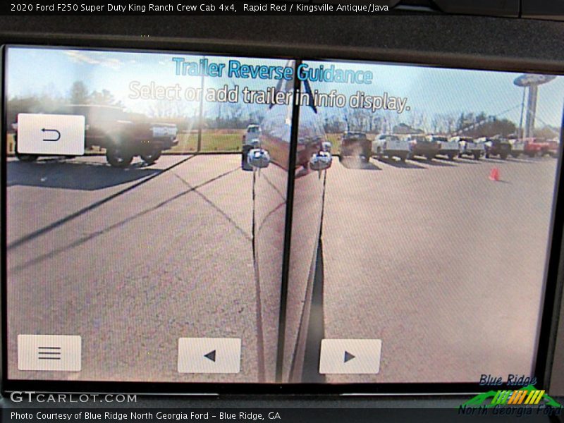 Rapid Red / Kingsville Antique/Java 2020 Ford F250 Super Duty King Ranch Crew Cab 4x4