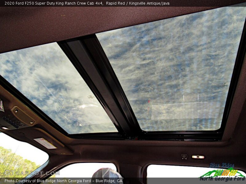 Rapid Red / Kingsville Antique/Java 2020 Ford F250 Super Duty King Ranch Crew Cab 4x4