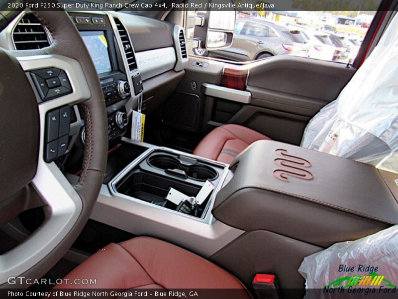 Rapid Red / Kingsville Antique/Java 2020 Ford F250 Super Duty King Ranch Crew Cab 4x4