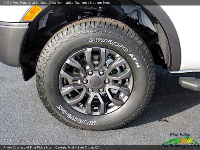 White Platinum / Medium Stone 2020 Ford Ranger Lariat SuperCrew 4x4