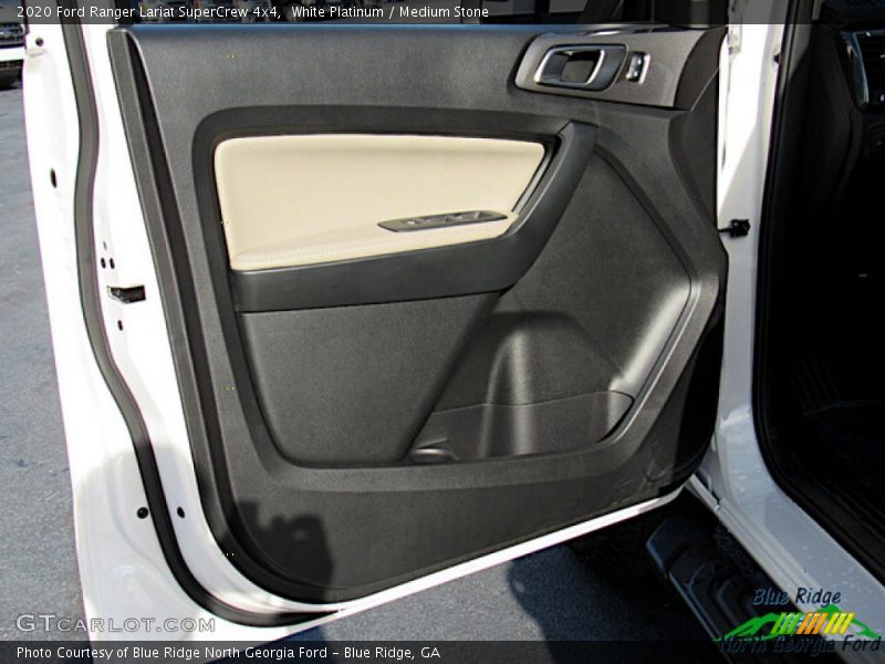 White Platinum / Medium Stone 2020 Ford Ranger Lariat SuperCrew 4x4