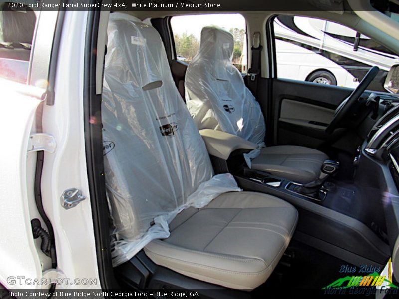 White Platinum / Medium Stone 2020 Ford Ranger Lariat SuperCrew 4x4