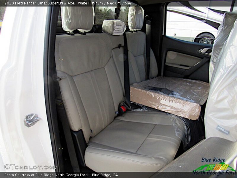 White Platinum / Medium Stone 2020 Ford Ranger Lariat SuperCrew 4x4