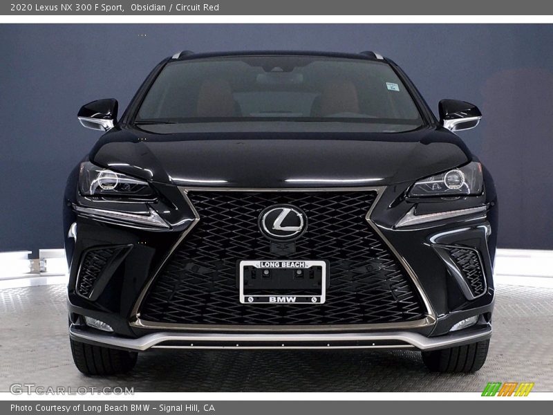 Obsidian / Circuit Red 2020 Lexus NX 300 F Sport