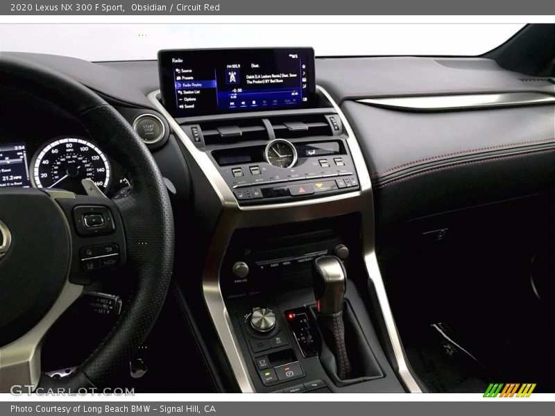 Controls of 2020 NX 300 F Sport